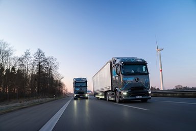 Megawattladen im Langstrecken-Härtetest: Mercedes-Benz Trucks schickt eActros 600 von Deutschland nach Schweden