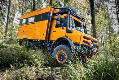 Unimog und Arocs auf der Abenteuer Allrad: Von Bad Kissingen in die Welt