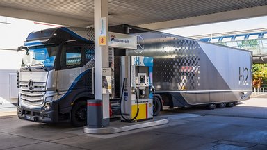 Daimler Truck zeigt Praxistauglichkeit von Wasserstoff-Lkw im Rahmen der IAA Transportation 2022