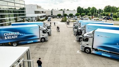eActros Driving Experience