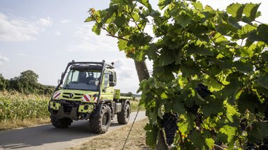 Mercedes-Benz Unimog und FUSO Canter im GaLaBau