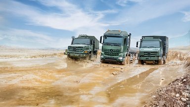 Daimler Truck zeigt umfangreiches Portfolio an Mobilitätslösungen für den Defence-Bereich auf der Eurosatory 2026