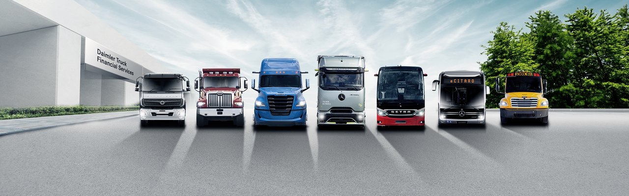 Daimler Truck Brand Range mit Financial Services weit