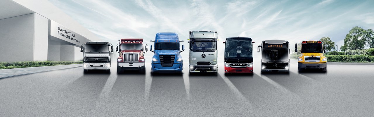 Daimler Truck Brand Range mit Financial Services weit