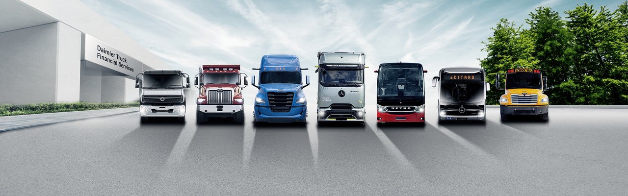 Daimler Truck Brand Range mit Financial Services weit