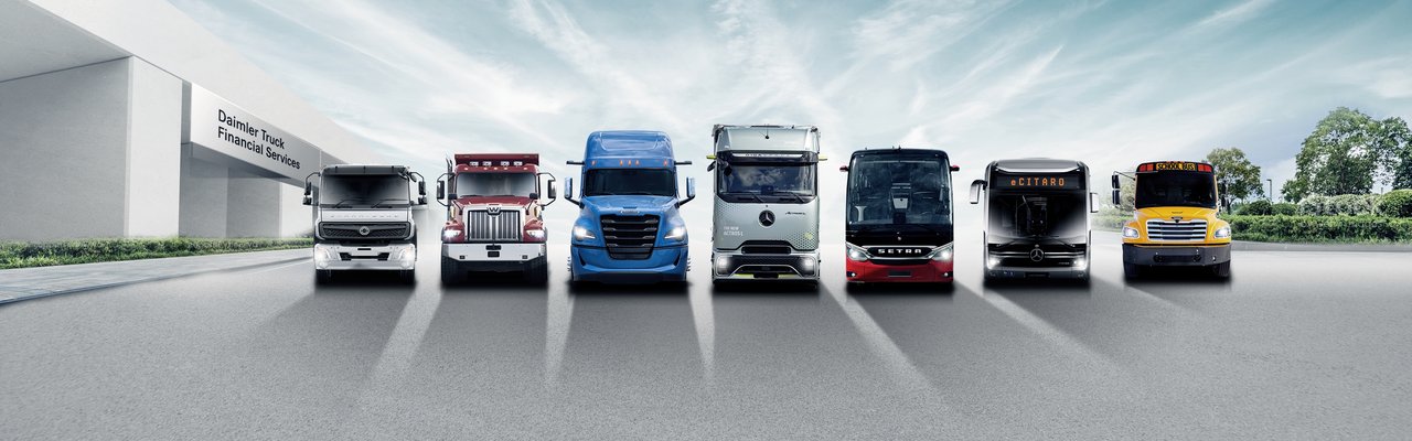 Daimler Truck Brand Range mit Financial Services weit