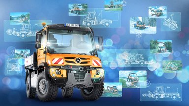 Reliable powerhouse even for the green sector: Mercedes-Benz Special Trucks presents the great diversity of the Unimog at the Demopark open-air exhibition