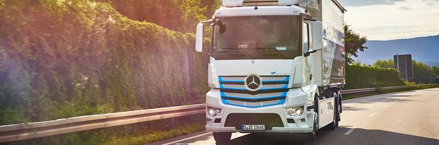 Digitales Pressegespräch „Der Mercedes-Benz eActros bei Logistik Schmitt im Nordschwarzwald“
