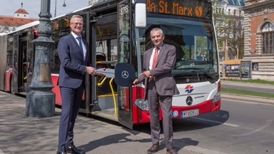 Die Wiener Linien vertrauen weiterhin der EvoBus Austria und dem Mercedes-Benz Citaro