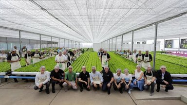 Daimler Trucks & Buses plant in Brazil opens an "urban farm" for growing its own vegetables