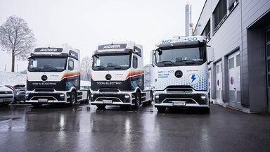 Emissions-free store deliveries by 2030: Lidl Austria relies on the eActros 600