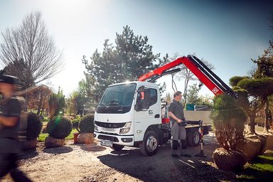 Daimler Truck brand FUSO at bauma 2025: New additional eCanter variants for construction and gardening/landscaping industries