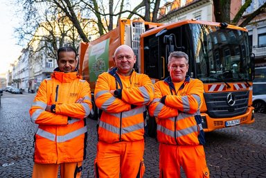 Mornings remain quiet in Karlsruhe – 18 new battery-electric Mercedes-Benz eEconic vehicles for waste disposal