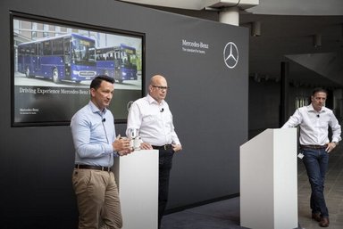 Driving Experience: The new Mercedes-Benz Intouro and Sprinter Minibuses, Ulm/Germany, June 2021