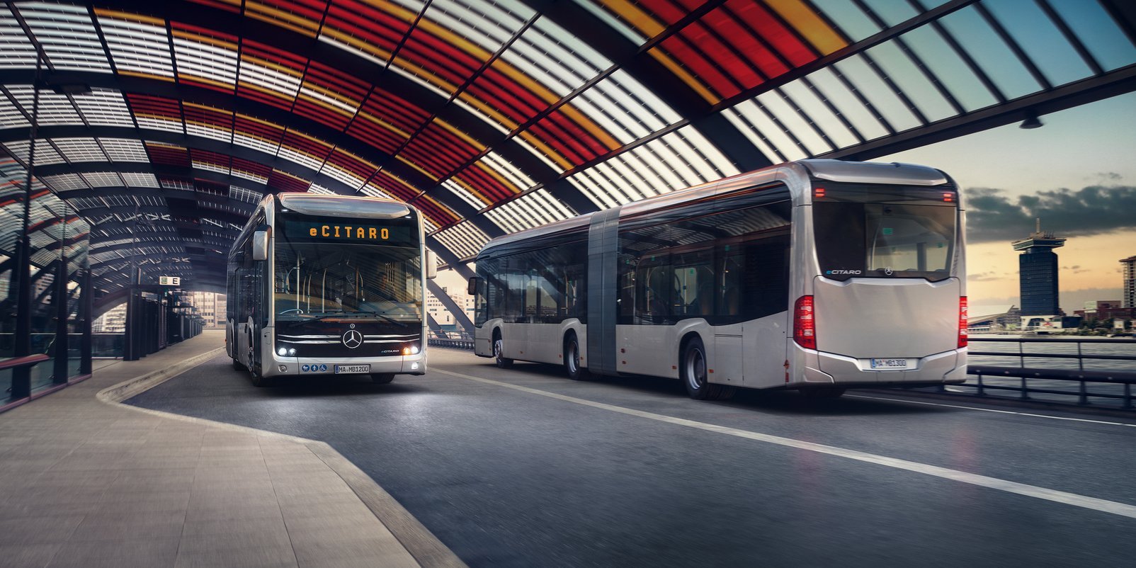 Mercedes-Benz - City buses - eCitaro - eCitaro G - Range - 2021