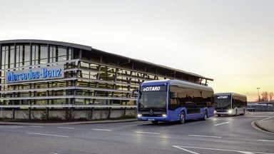 Mercedes-Benz auf dem Global Public Transport Summit in Stockholm