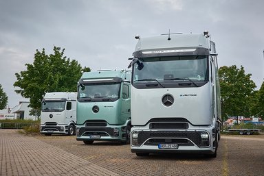 Daimler Truck auf der IAA Transportation 2024 - Driving Experience