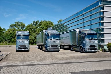 eActros 600 Driving Experience - Event Pictures