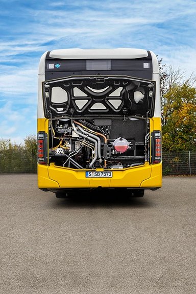 Mercedes-Benz eCitaro fuel cell mit H2-Modus (SSB)
