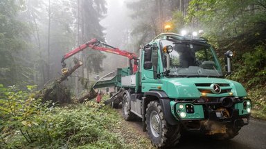 Unimog auf der „Interforst 2018“