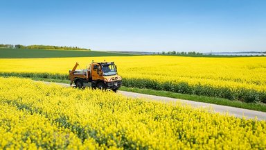 Mit neuem UNI-TOUCH Bediensystem täglich im Einsatz: Weiterer Unimog Geräteträger im Wertheimer Fuhrpark