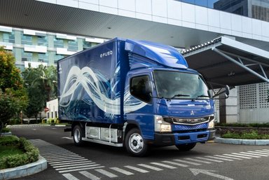 Reliable on five continents: FUSO eCanter travels the world to promote all-electric urban delivery