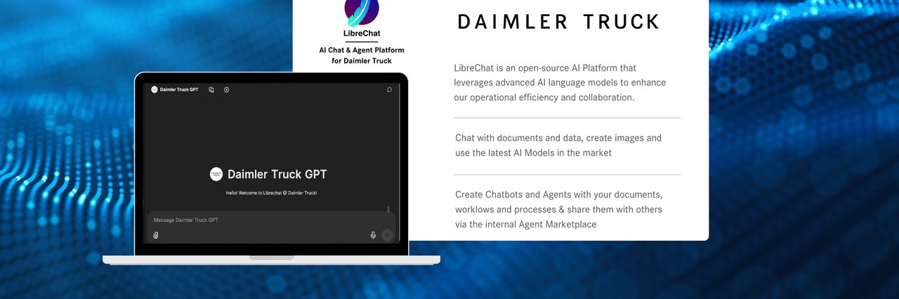 Daimler Truck LibreChat Header