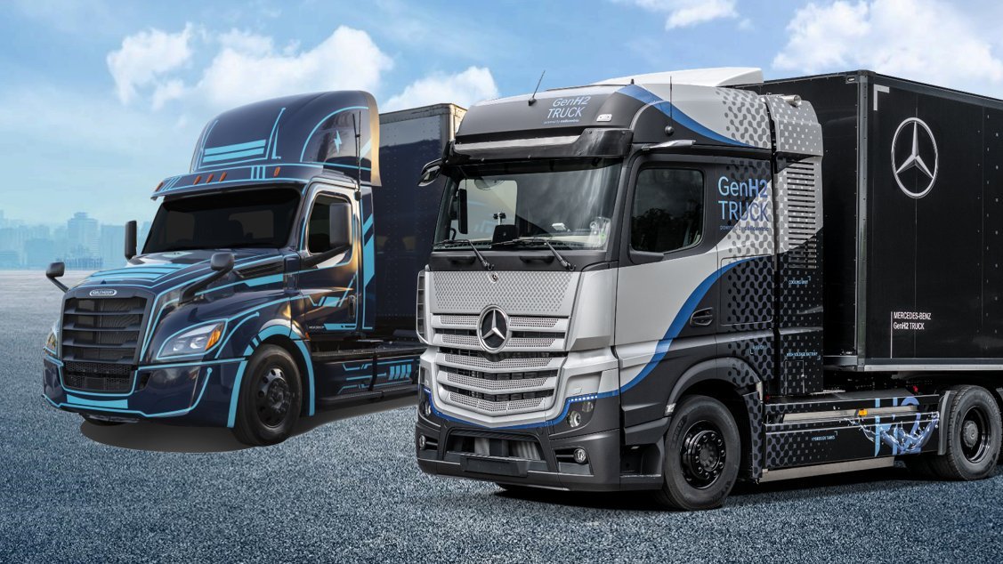Daimler Truck eCascadia und GenH2
