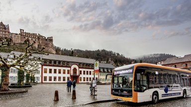 Mercedes-Benz eCitaro: Lokal emissionsfrei auf der ersten vollelektrischen Buslinie in Heidelberg