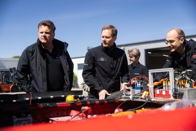 Sicherer unterwegs mit Hochvolt: Hohe passive Sicherheit des Mercedes-Benz eActros 600 in Crash-Tests bestätigt