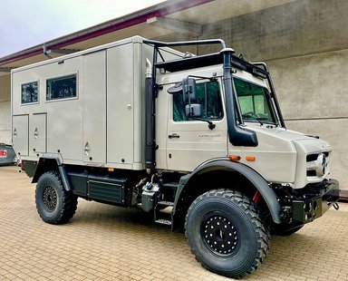 One like no other: four Unimog models show the diversity of expedition vehicles at the "Abenteuer & Allrad" trade fair 2023