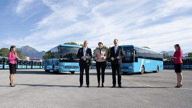 Beste Verbindungen: 65 Überlandbusse Mercedes Benz Intouro vernetzen Städte und Gemeinden in Slowenien