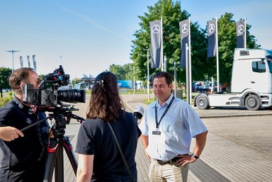 eActros 600 Driving Experience - Event Pictures