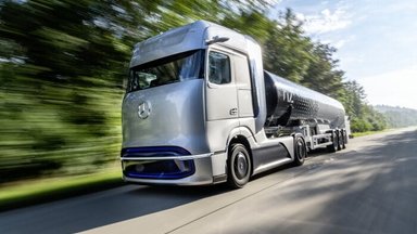 Einfaches Tanken an der Tankstelle: Linde und Daimler Truck AG kooperieren bei Flüssigwasserstoff-Betankungstechnologie für Lkw