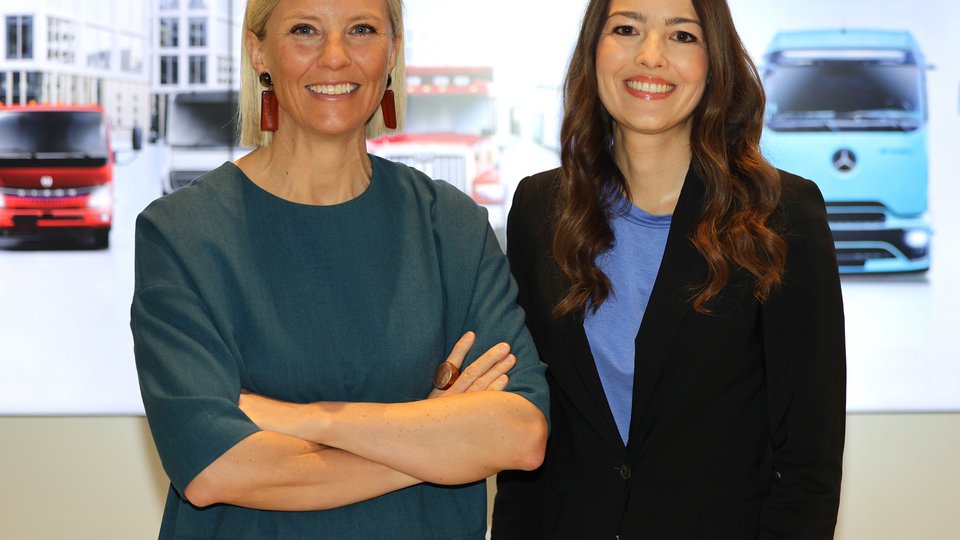 Frauen in Führungspositionen - Karin Radstroem und Eva Scherer