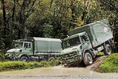 Mercedes-Benz Special Trucks takes part at the “Day of the German Armed Forces”