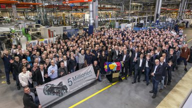 Fünf-Millionen-Marke geknackt: Mercedes-Benz Werk Gaggenau feiert Produktionsjubiläum für mittelschwere und schwere Schaltgetriebe