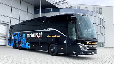 Schweizer fahren auf Setra ab