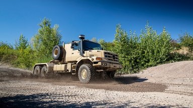 Built for logistical and tactical challenges: Mercedes-Benz Special Trucks will be showcasing tailor-made military trucks for demanding operations even under extreme conditions at IDEX 2023 in Abu Dhabi