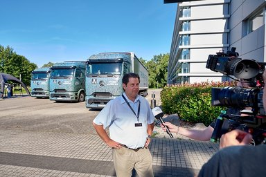 eActros 600 Driving Experience - Event Pictures