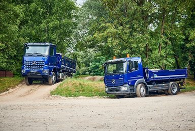 Mercedes-Benz Trucks: Baupower auf jedem Terrain