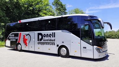 Donell Gruppenreisen: Neuer Setra mit viel Platz