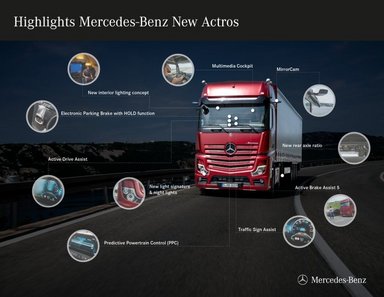 Highlights – der neue Mercedes-Benz Actros 