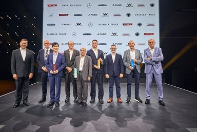 Daimler Truck AG presents its Supplier Award for the first time as an independent company