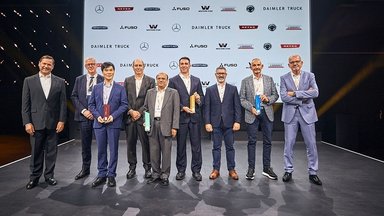 Daimler Truck AG presents its Supplier Award for the first time as an independent company