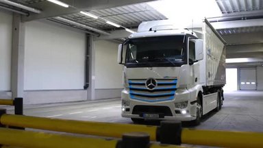 Footage: eActros x Logistik Schmitt