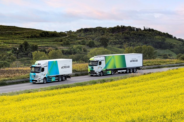 Mercedes-Benz Trucks zeigt neuen eActros 400 auf Basis des eActros 600