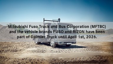 Versatility for the construction sector: Daimler Truck brand FUSO is presenting three variants of the Canter at bauma 2025