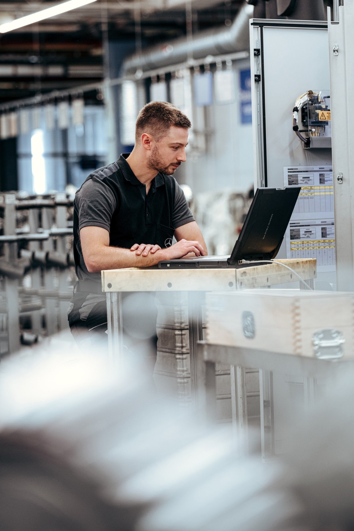 Equipment Operations – Operate and monitor state-of-the-art manufacturing systems in a connected production environment.