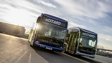 GPTS in Stockholm: Mercedes Benz auf dem Kongress des Weltverbands der Verkehrsbetriebe: Der vollelektrische eCitaro, digitale Services